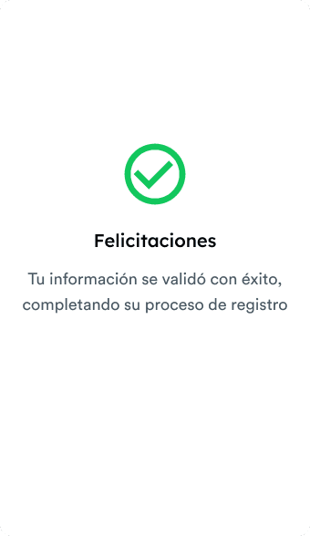 Onboarding - confirmación 1